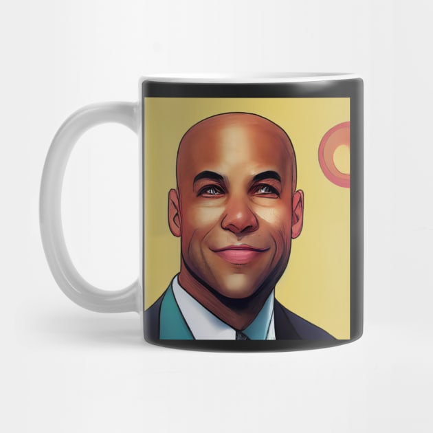 Cory A. Booker | Comics Style by ComicsFactory